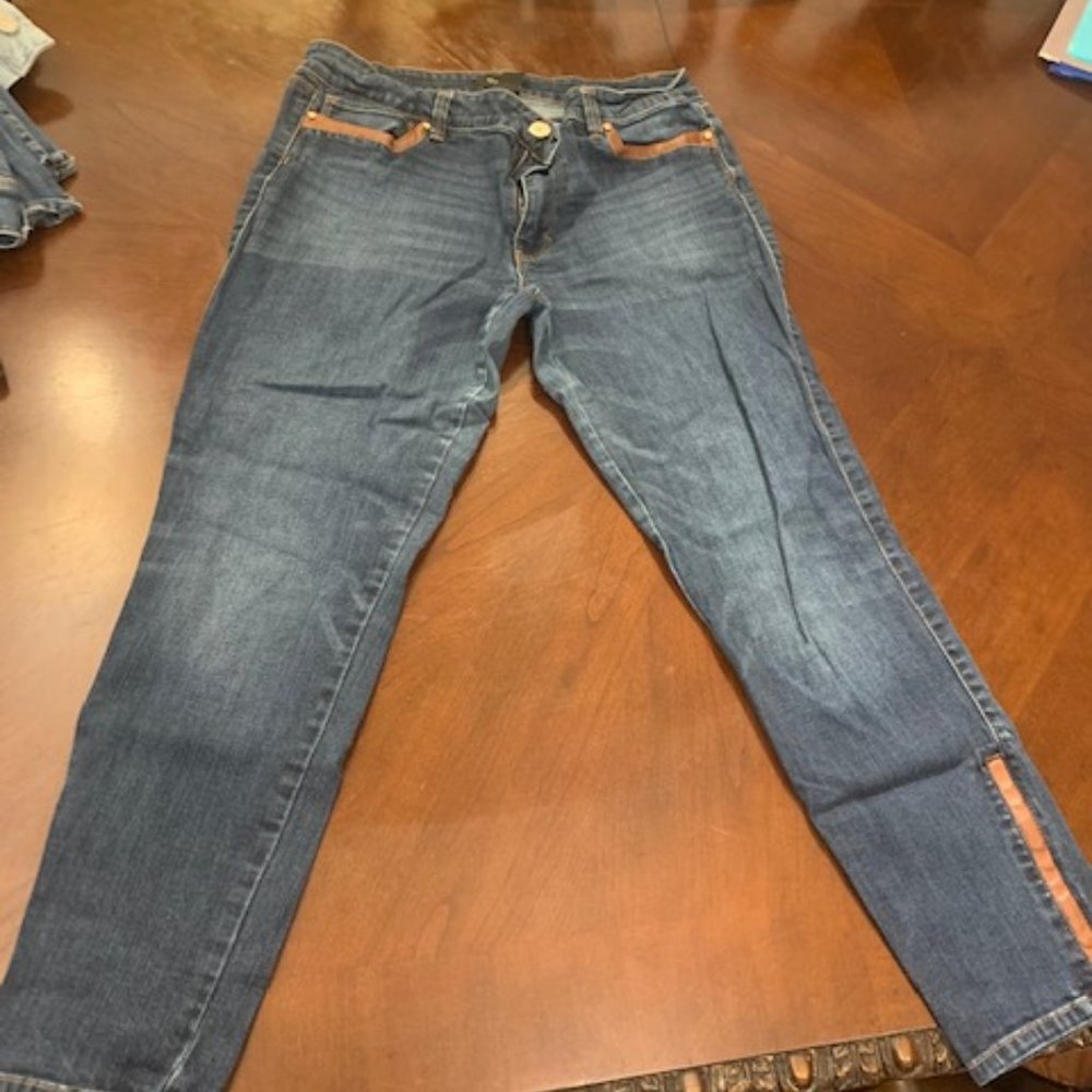 White House Black Market Skimmer Jeans Size 12